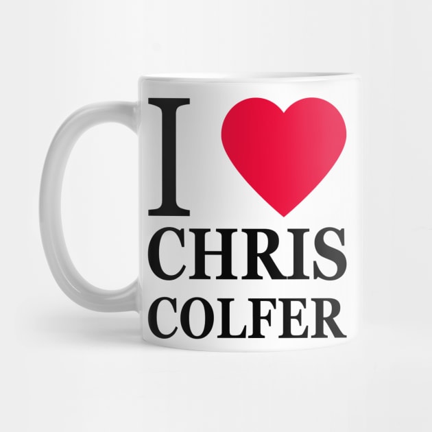 I love Chris Colfer by byebyesally